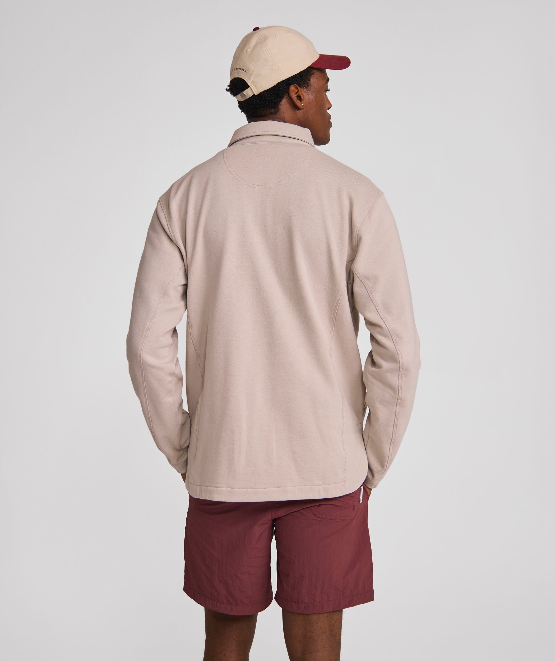 Mens Swimming Shorts - Burgundy