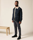 FOM x Kolisi Mens Classic Slim Fit Chino - Black
