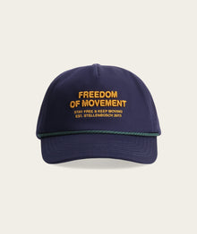 FOM Cotton Twill Structured Cap - Navy