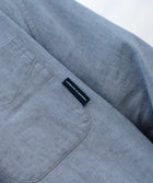Mens Cotton Blend Shirt - Blue
