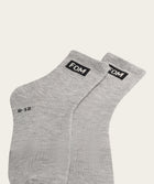 Socks Active Twin Pack - Grey Melange & Black (Size 8-12)