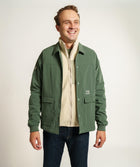 Mens Fleece Gilet - Ecru