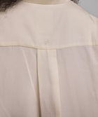 Ladies Short Sleeve Lyocell Shirt - Light Butter