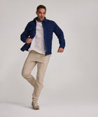 Mens Long Sleeve FreeMotion Shirt - Indigo