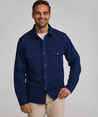 Mens Long Sleeve FreeMotion Shirt - Indigo