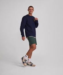 Mens Windhond Graphic Sweater - Navy