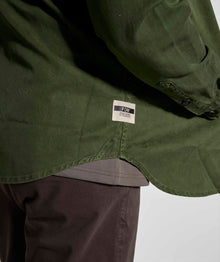 Mens Lyocell Blend Shirt - Forest