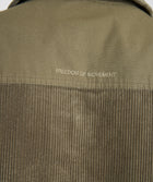 Mens Corduroy Overshirt - Olive Green